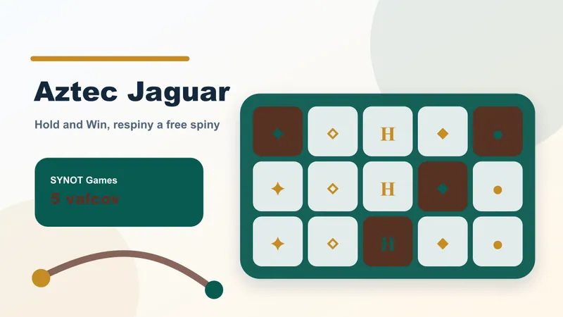 Aztec Jaguar online automat od SYNOT Games