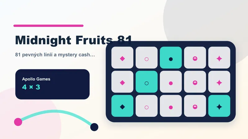Midnight Fruits 81 online automat od Apollo Games