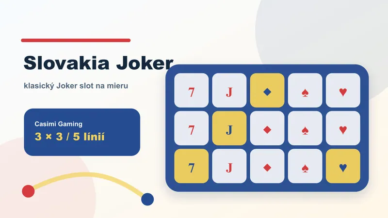 Slovakia Joker online automat od Casimi Gaming