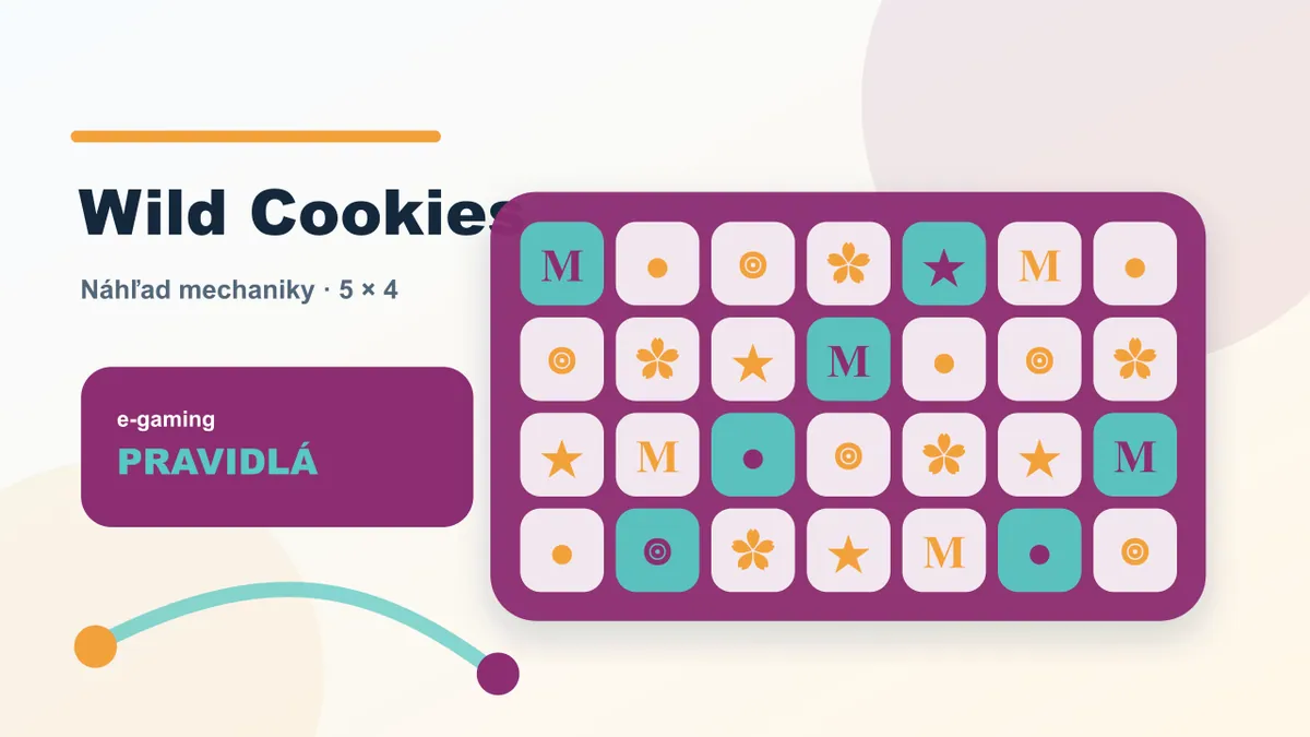 Wild Cookies demo náhľad mechaniky 50 línií, mystery a obrie symboly
